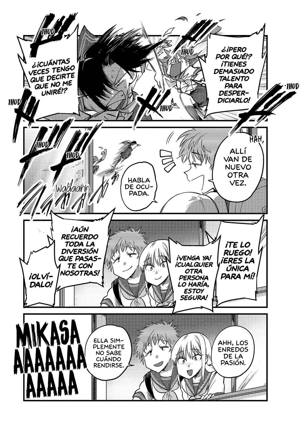 Hinata and Mikasa Chapter 7 - Page 3