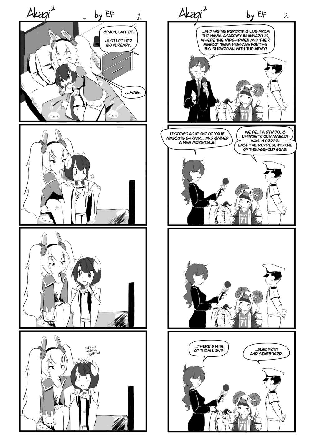 Azur Lane - Akagi² (Doujinshi) Chapter 46 - Page 1
