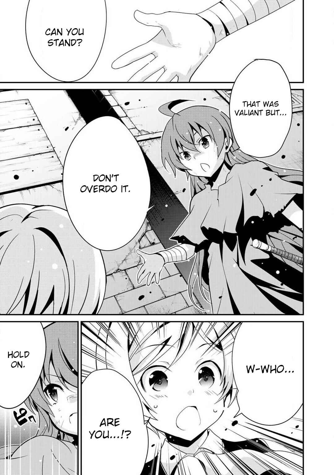 Saikyou no Kurokishi ♂, Sentou Maid ♀ ni Tenshoku Shimashita Chapter 4 - Page 1