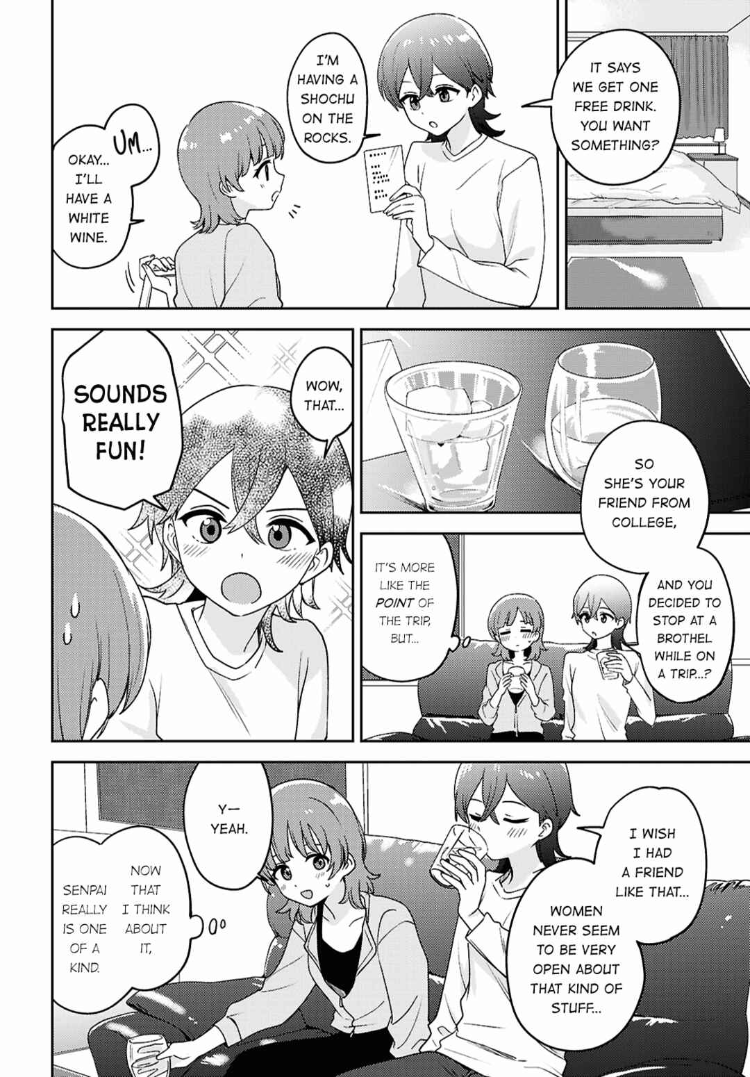 Asumi-chan wa Les Fuuzoku ni Kyoumi ga Arimasu! Chapter 23 - Page 18