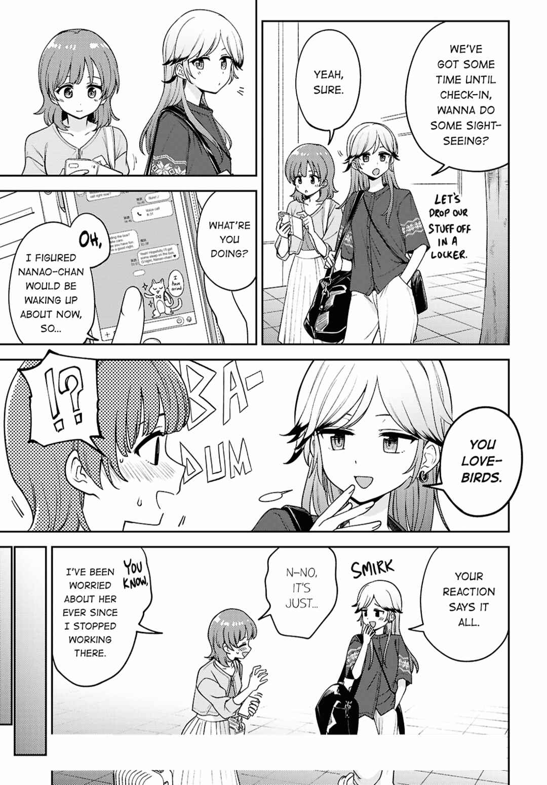 Asumi-chan wa Les Fuuzoku ni Kyoumi ga Arimasu! Chapter 23 - Page 3