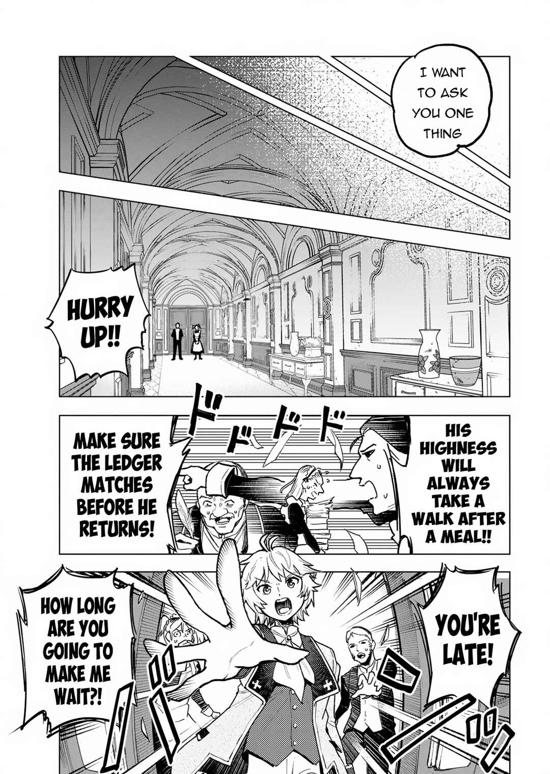 Tada no Murabito no Boku ga, Sanbyakunen-mae no Boukun Ouji ni Tensei Shite Shimaimashita: Zense no Chishiki de Ansatsu Flag o Kaihi Shite, Odayaka ni Ikinokorimasu! Chapter 1 - Page 33