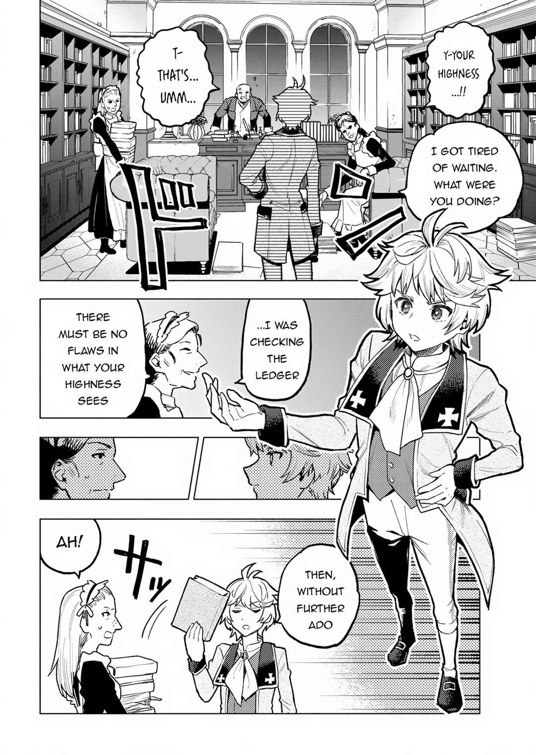Tada no Murabito no Boku ga, Sanbyakunen-mae no Boukun Ouji ni Tensei Shite Shimaimashita: Zense no Chishiki de Ansatsu Flag o Kaihi Shite, Odayaka ni Ikinokorimasu! Chapter 1 - Page 34