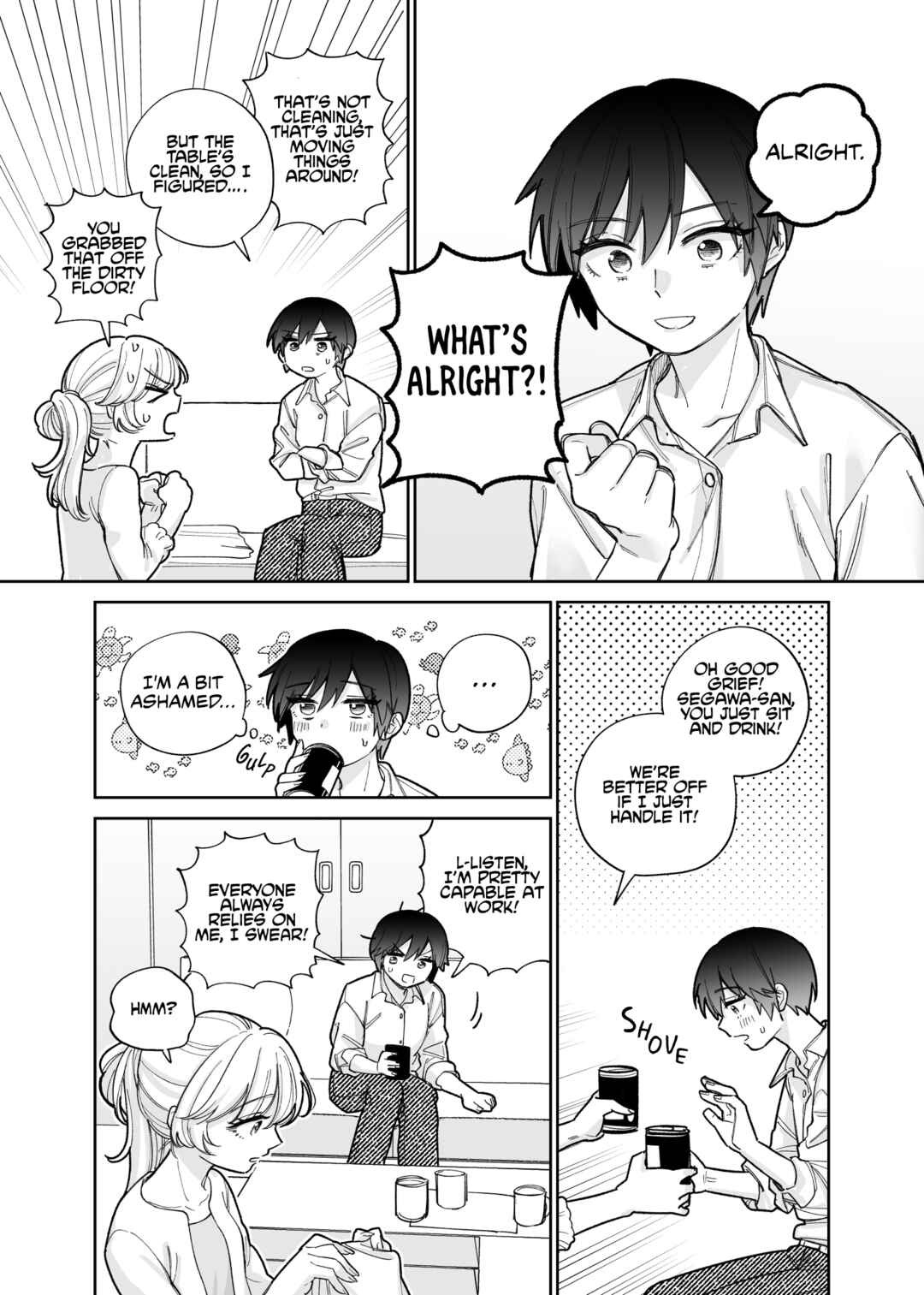 Genkai OL to Joshi Daisei ga 〇〇 Suru Hanashi Chapter 1 - Page 14