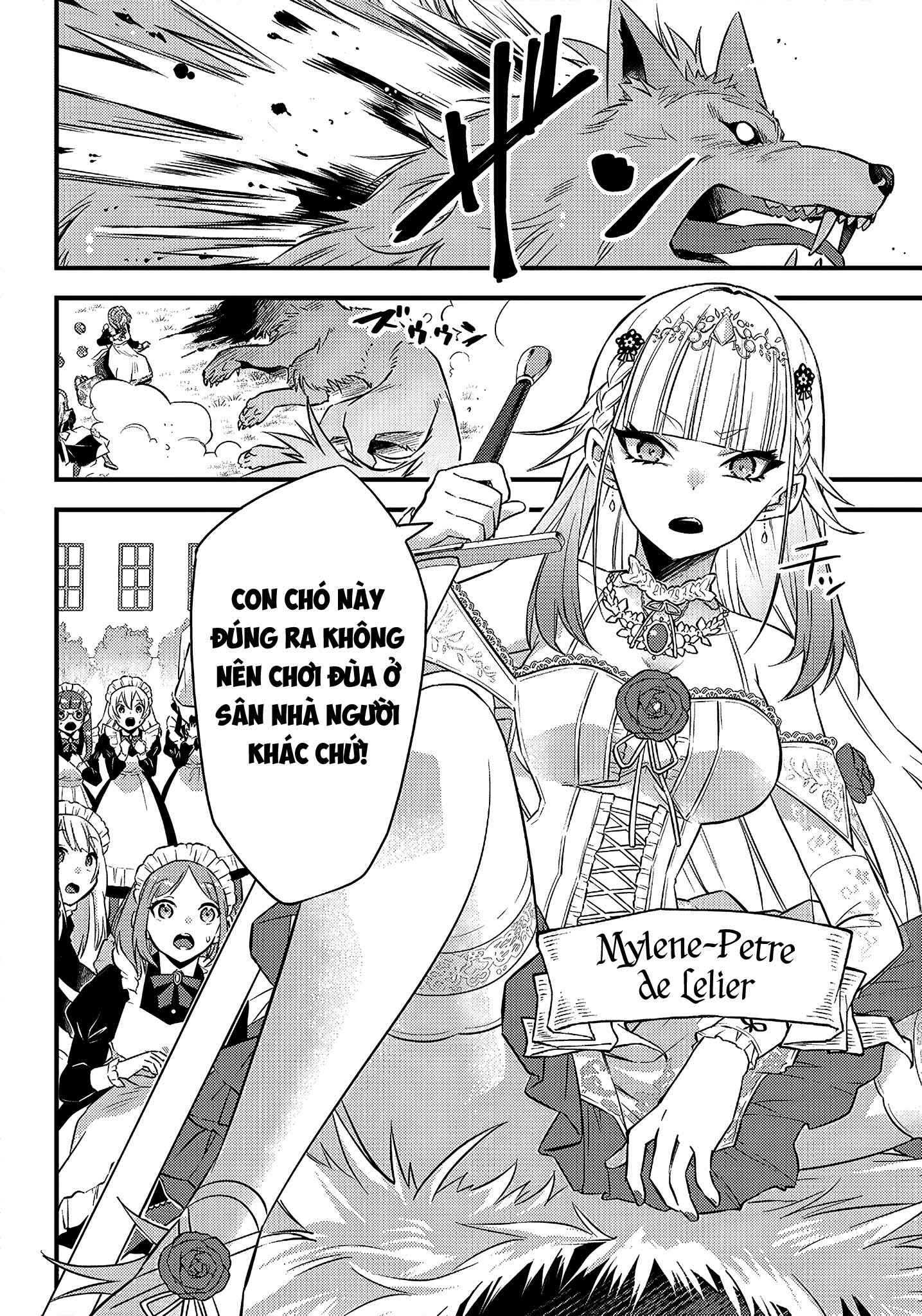 Savage Fang Ojou-sama: Shijou Saikyou no Youhei wa Shijou Saikyou no Bougyaku Reijou to Natte Nidome no Sekai o Musou suru Chapter 1 - Page 3