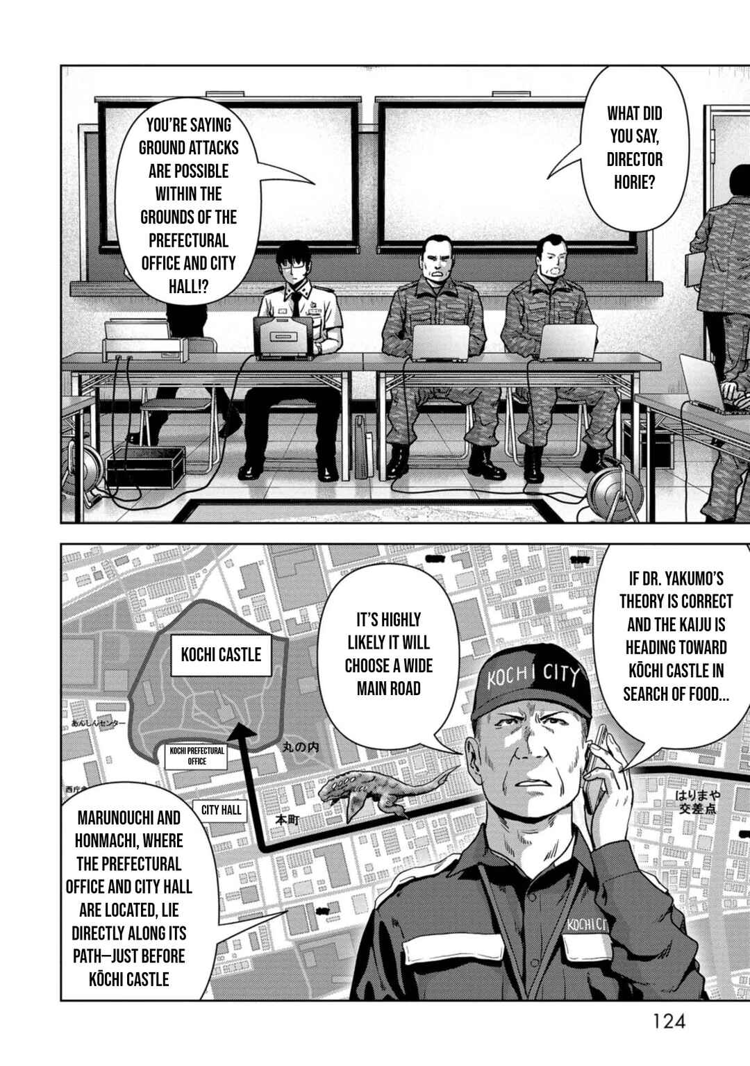 Kaijuu Jieitai Chapter 35 - Page 54