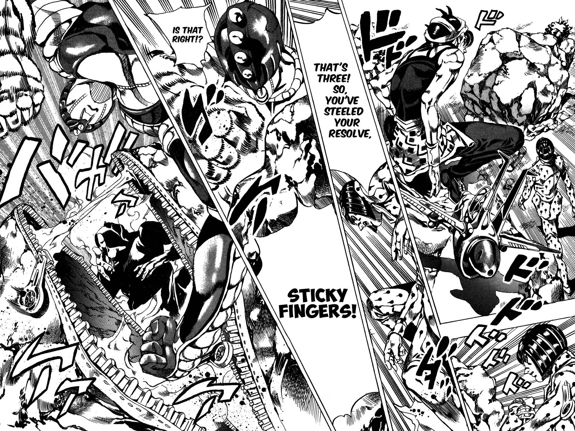 JoJo no Kimyou na Bouken: Part 5 - Ougon no Kaze Chapter 110 - Page 12