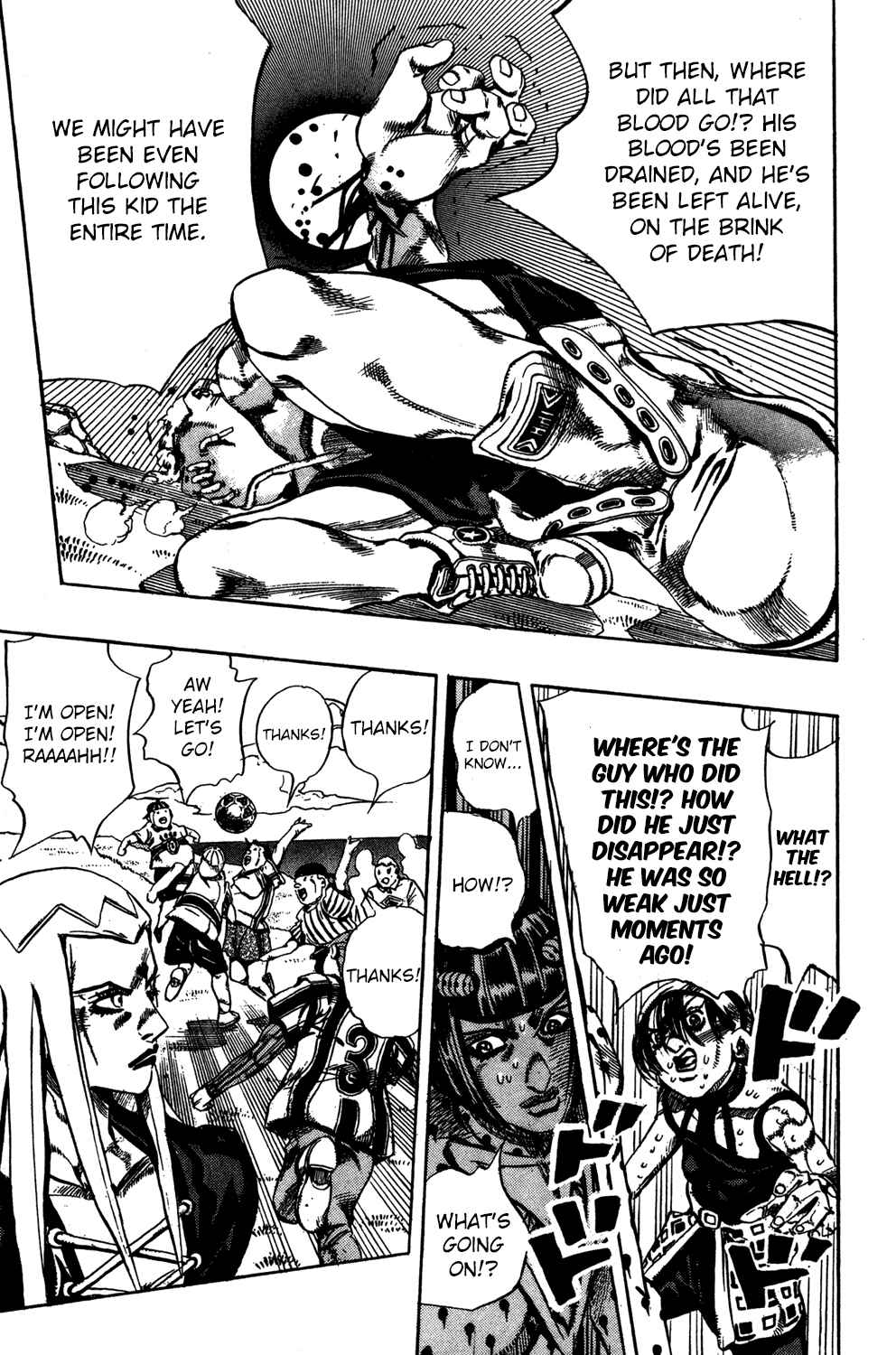 JoJo no Kimyou na Bouken: Part 5 - Ougon no Kaze Chapter 110 - Page 18