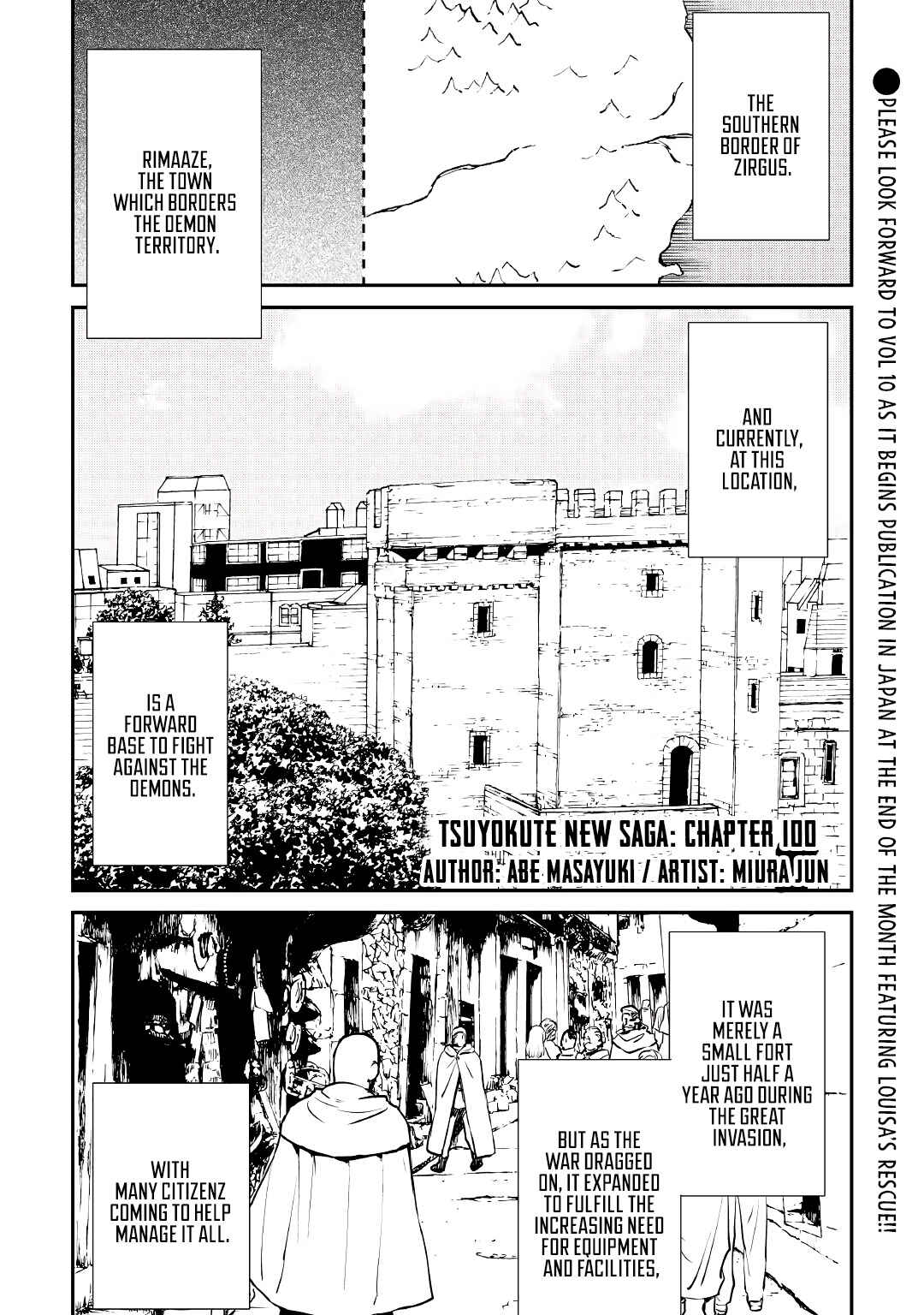 Tsuyokute New Saga Chapter 101 - Page 2