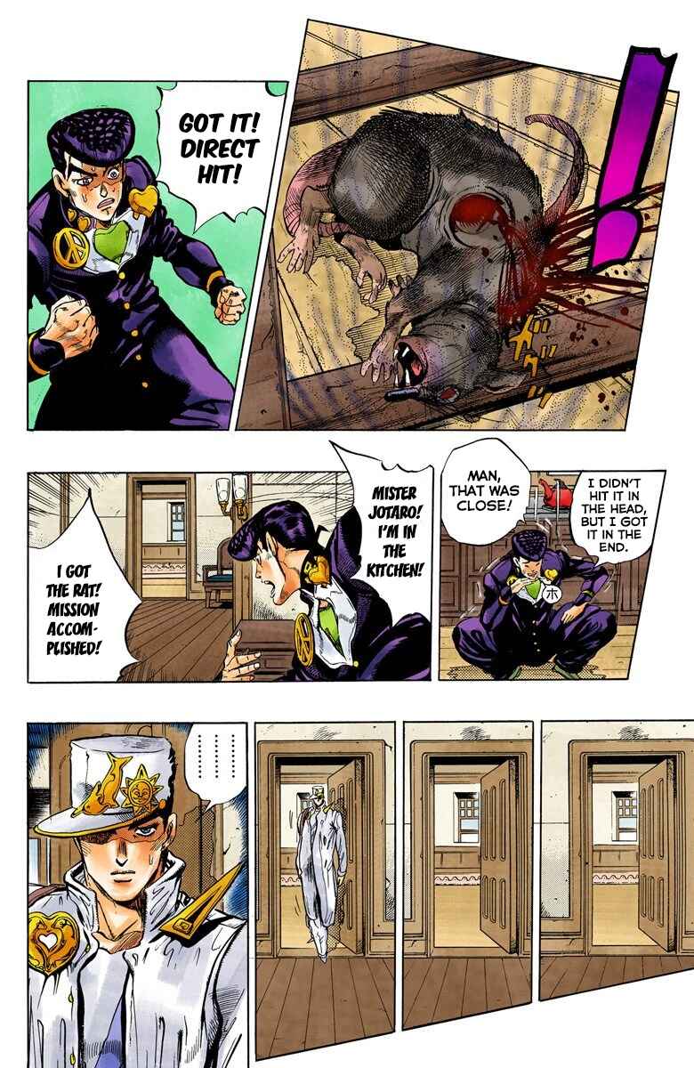JoJo no Kimyou na Bouken: Part 4 - Diamond wa Kudakenai Color-ban Chapter 62 - Page 11