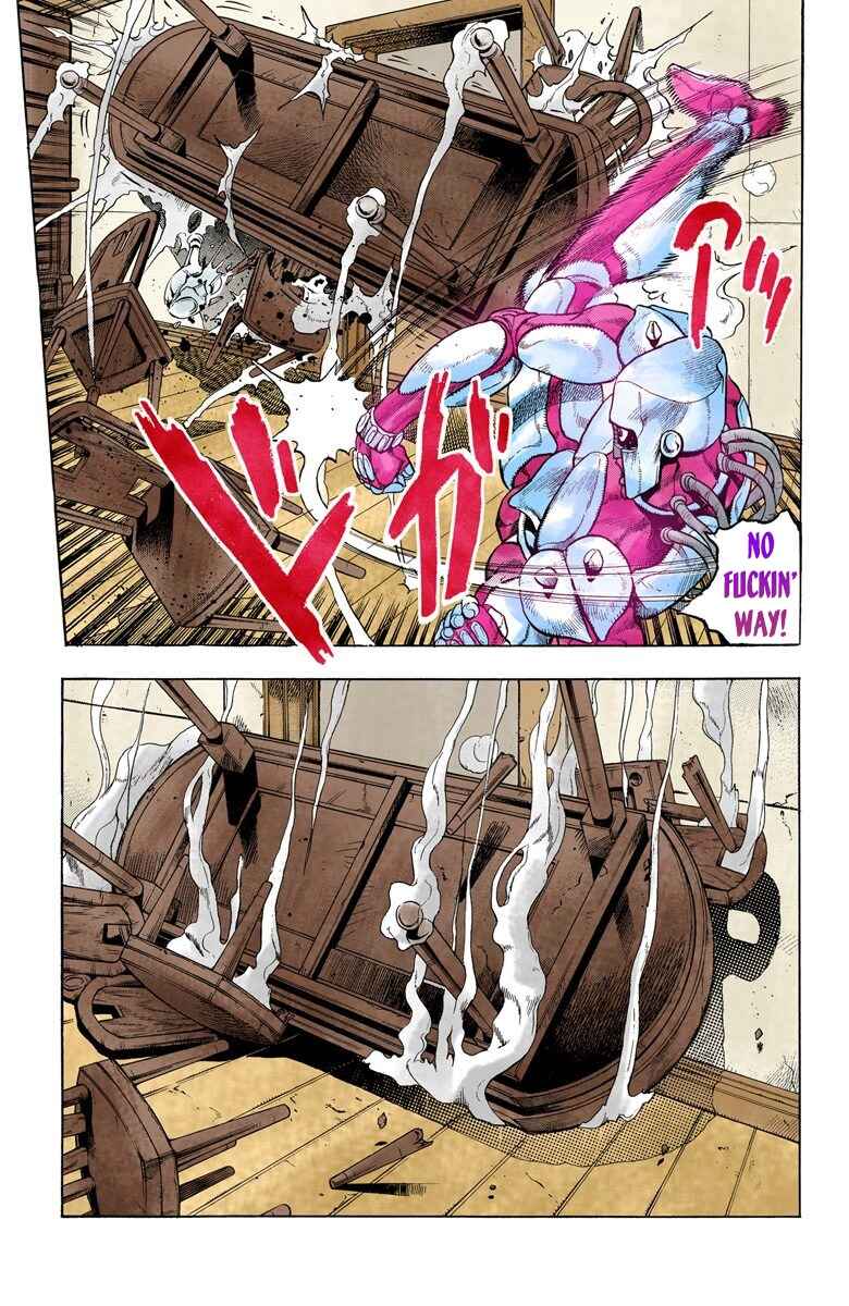 JoJo no Kimyou na Bouken: Part 4 - Diamond wa Kudakenai Color-ban Chapter 62 - Page 4