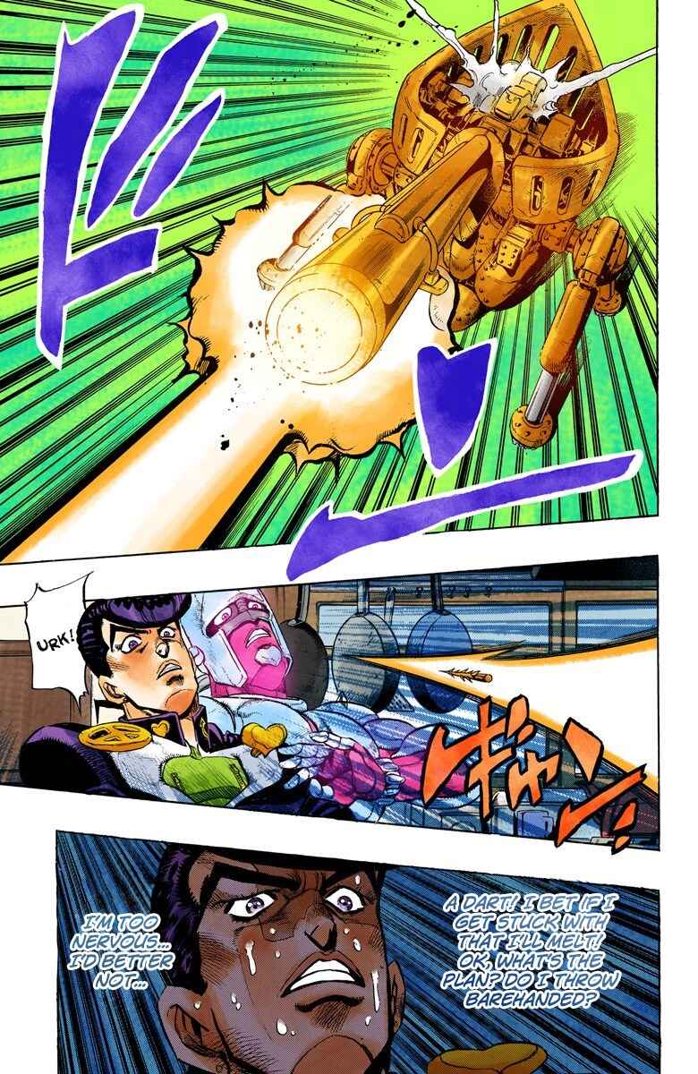 JoJo no Kimyou na Bouken: Part 4 - Diamond wa Kudakenai Color-ban Chapter 62 - Page 8