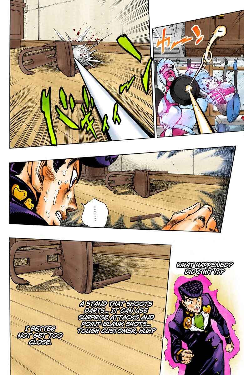 JoJo no Kimyou na Bouken: Part 4 - Diamond wa Kudakenai Color-ban Chapter 62 - Page 9