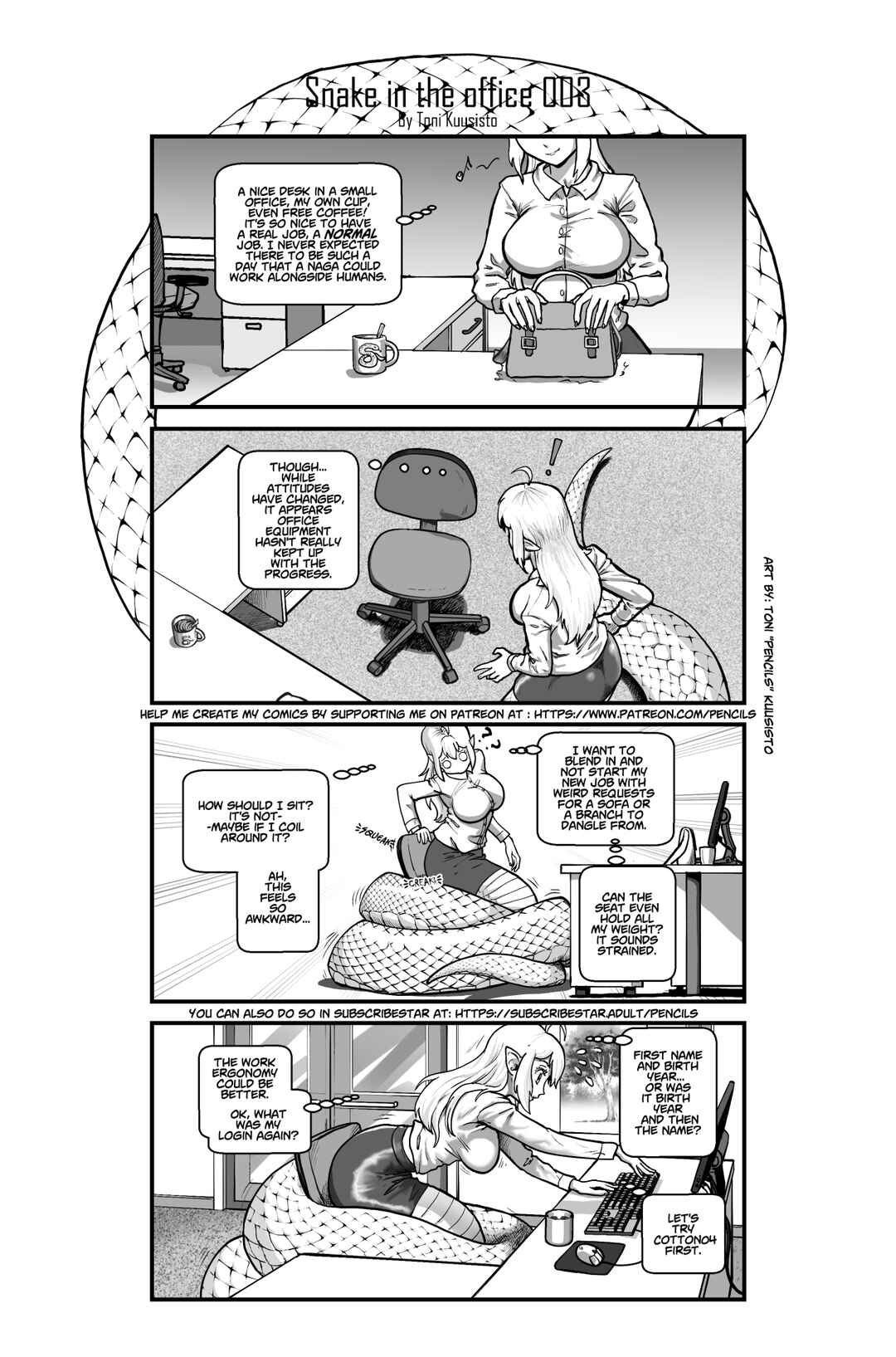 Snake in the Office Chapter 3 - Page 1