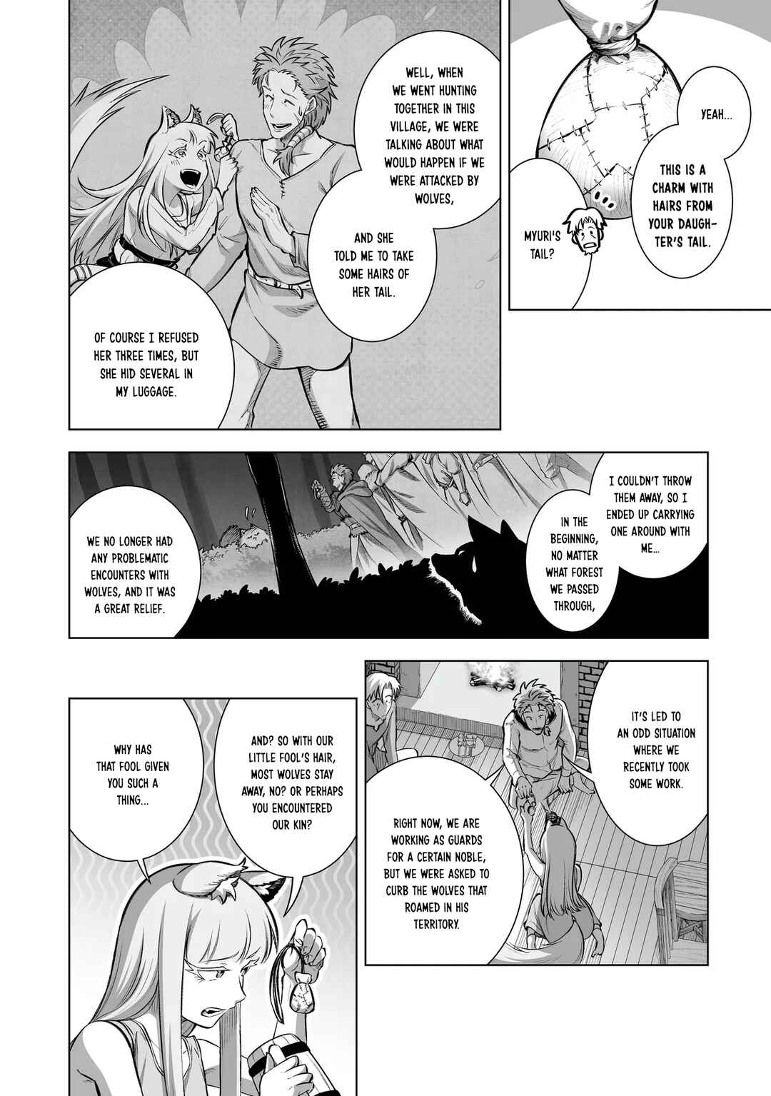 Ookami to Koushinryou: Spring Log Chapter 13 - Page 10