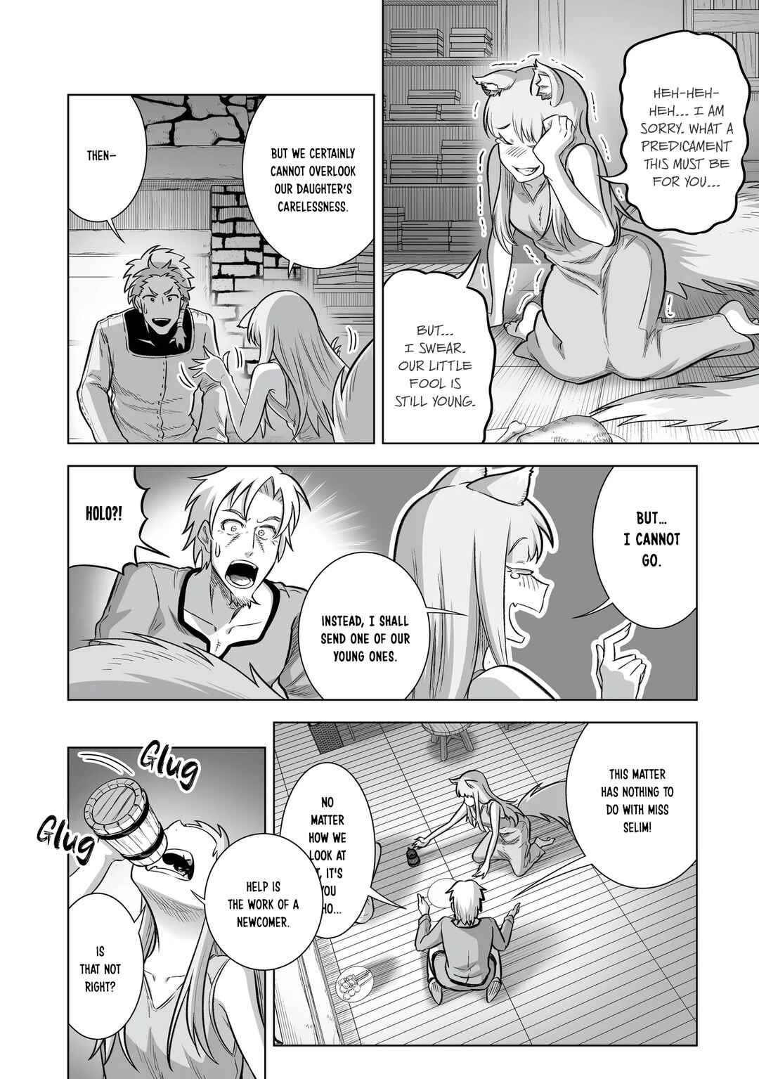 Ookami to Koushinryou: Spring Log Chapter 13 - Page 14