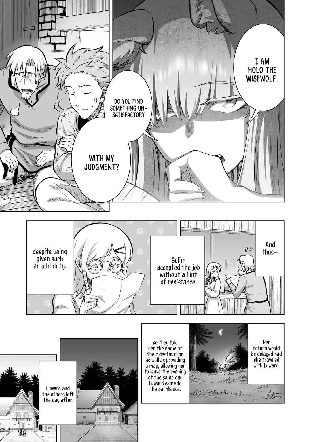 Ookami to Koushinryou: Spring Log Chapter 13 - Page 15