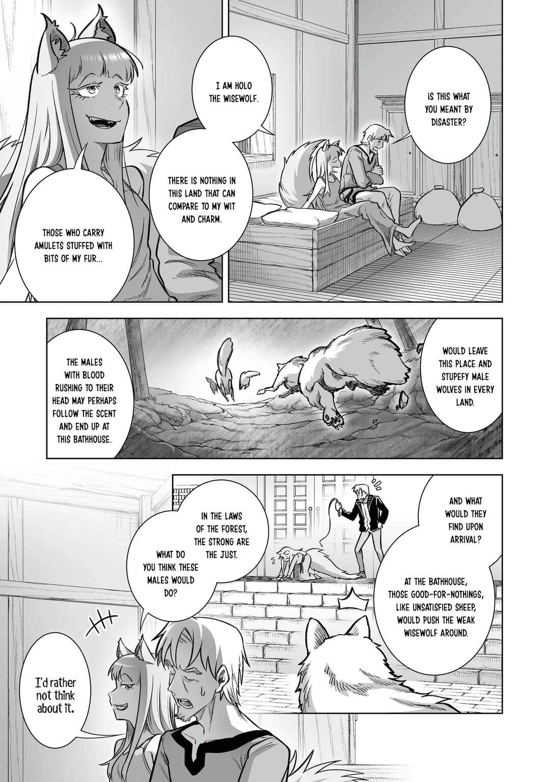 Ookami to Koushinryou: Spring Log Chapter 13 - Page 17