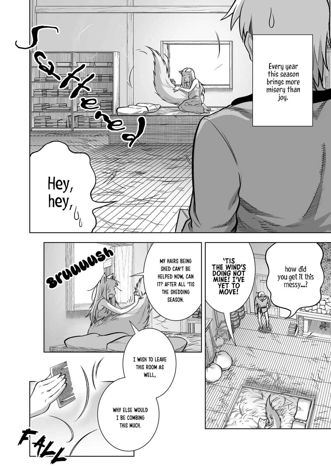 Ookami to Koushinryou: Spring Log Chapter 13 - Page 2