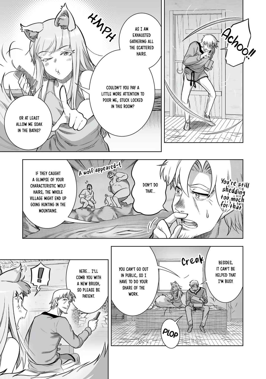 Ookami to Koushinryou: Spring Log Chapter 13 - Page 3