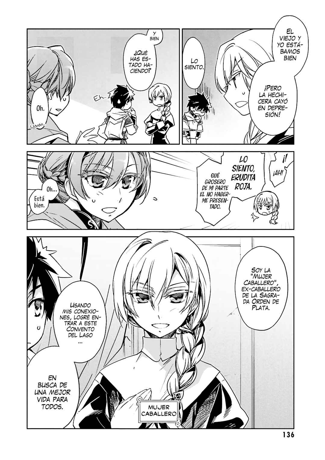 MAOYU : Archenemy and Hero “Become mine, Hero” “I refuse!” Chapter 4 - Page 8