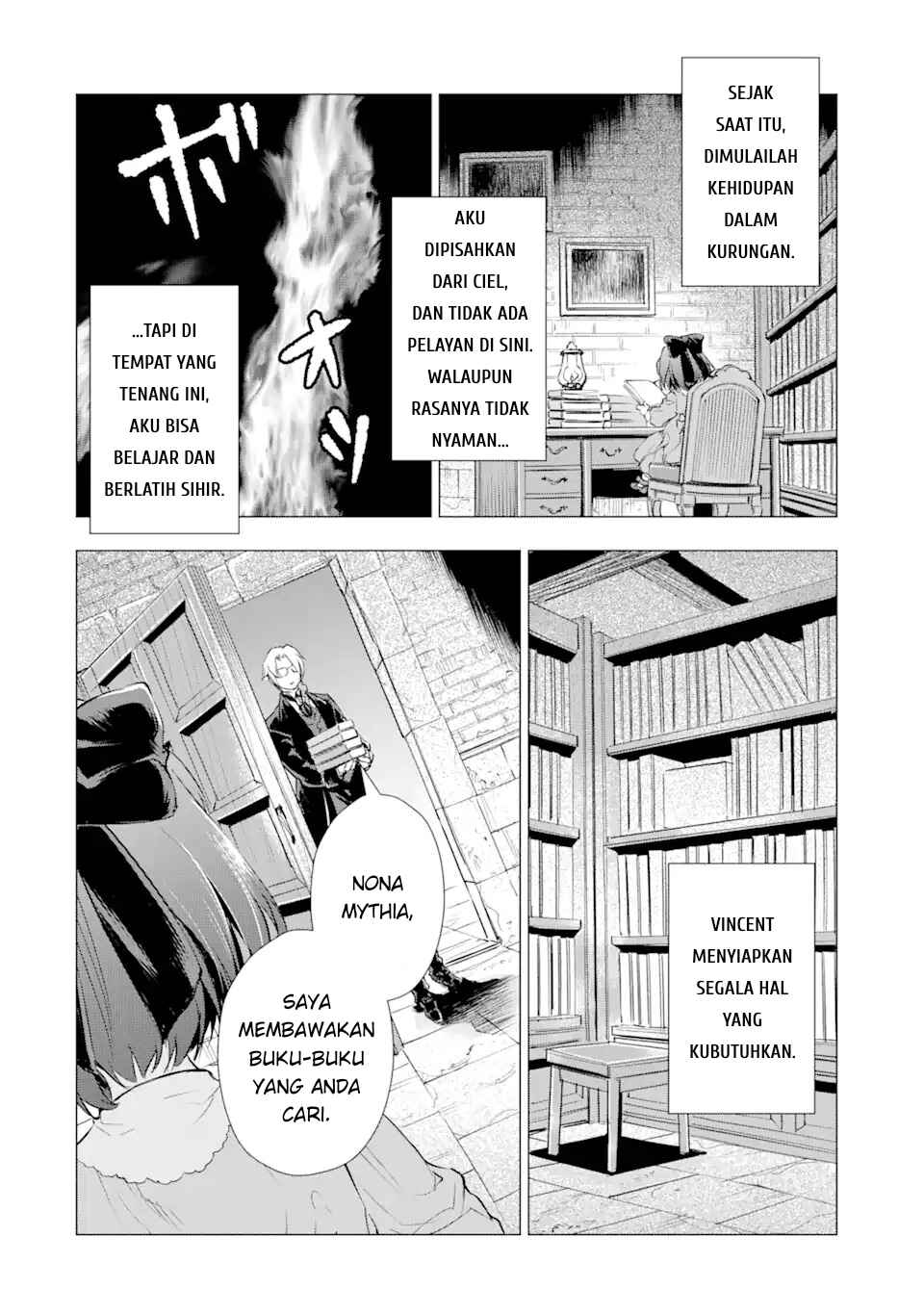 Kareinaru Akujo ni Naritai wa!: Aisare Tensei Shoujo wa, Tanoshii Nidome no Jinsei o Okurimasu Chapter 1 - Page 55