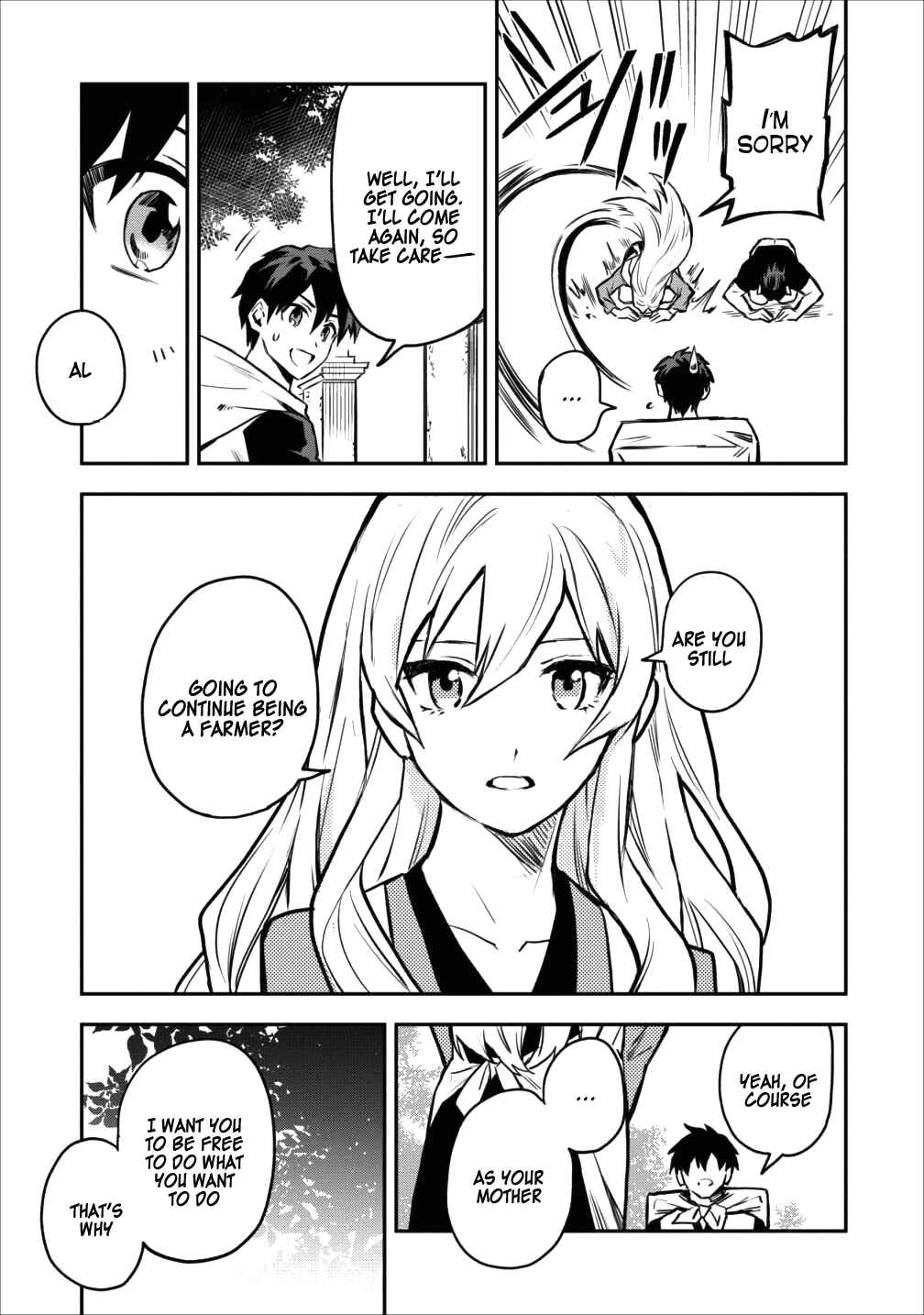 Noumin Kanren no Skill bakka Agetetara Nazeka Tsuyoku Natta. Chapter 9 - Page 37
