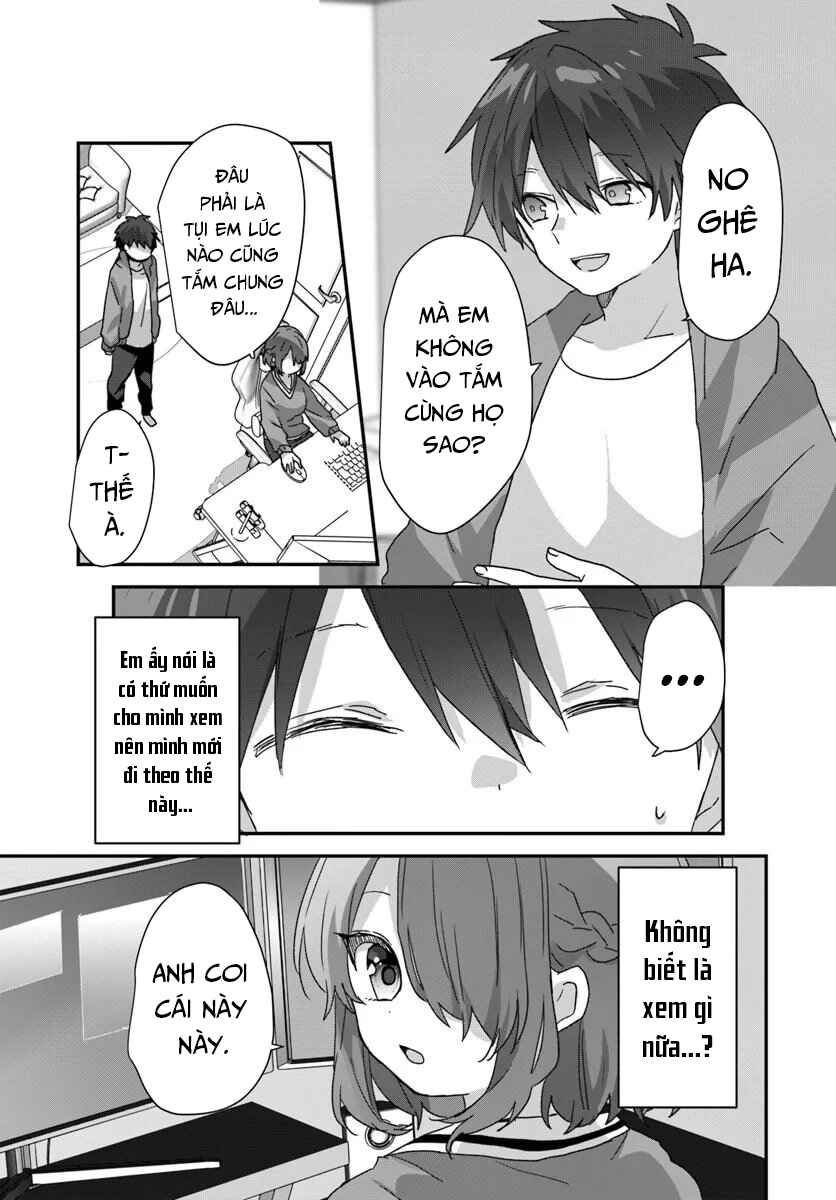 Daigaku Nyuugakuji Kara Uwasa Sareteita Bishoujo San Shimai, Ikiwakareteita Gimai Datta. Chapter 11 - Page 13