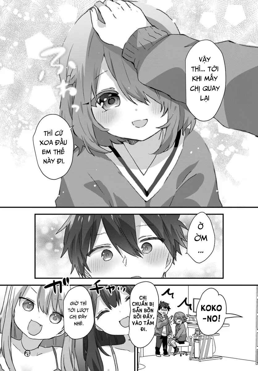 Daigaku Nyuugakuji Kara Uwasa Sareteita Bishoujo San Shimai, Ikiwakareteita Gimai Datta. Chapter 11 - Page 18