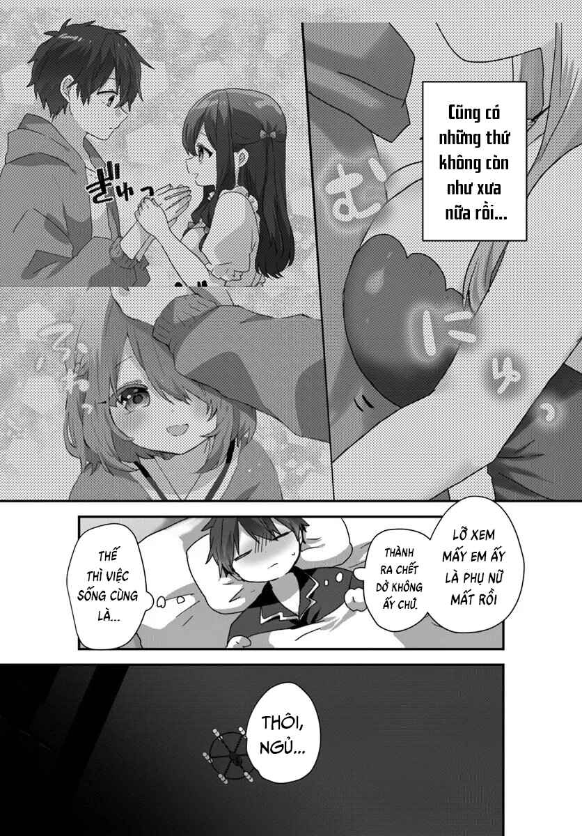 Daigaku Nyuugakuji Kara Uwasa Sareteita Bishoujo San Shimai, Ikiwakareteita Gimai Datta. Chapter 11 - Page 28