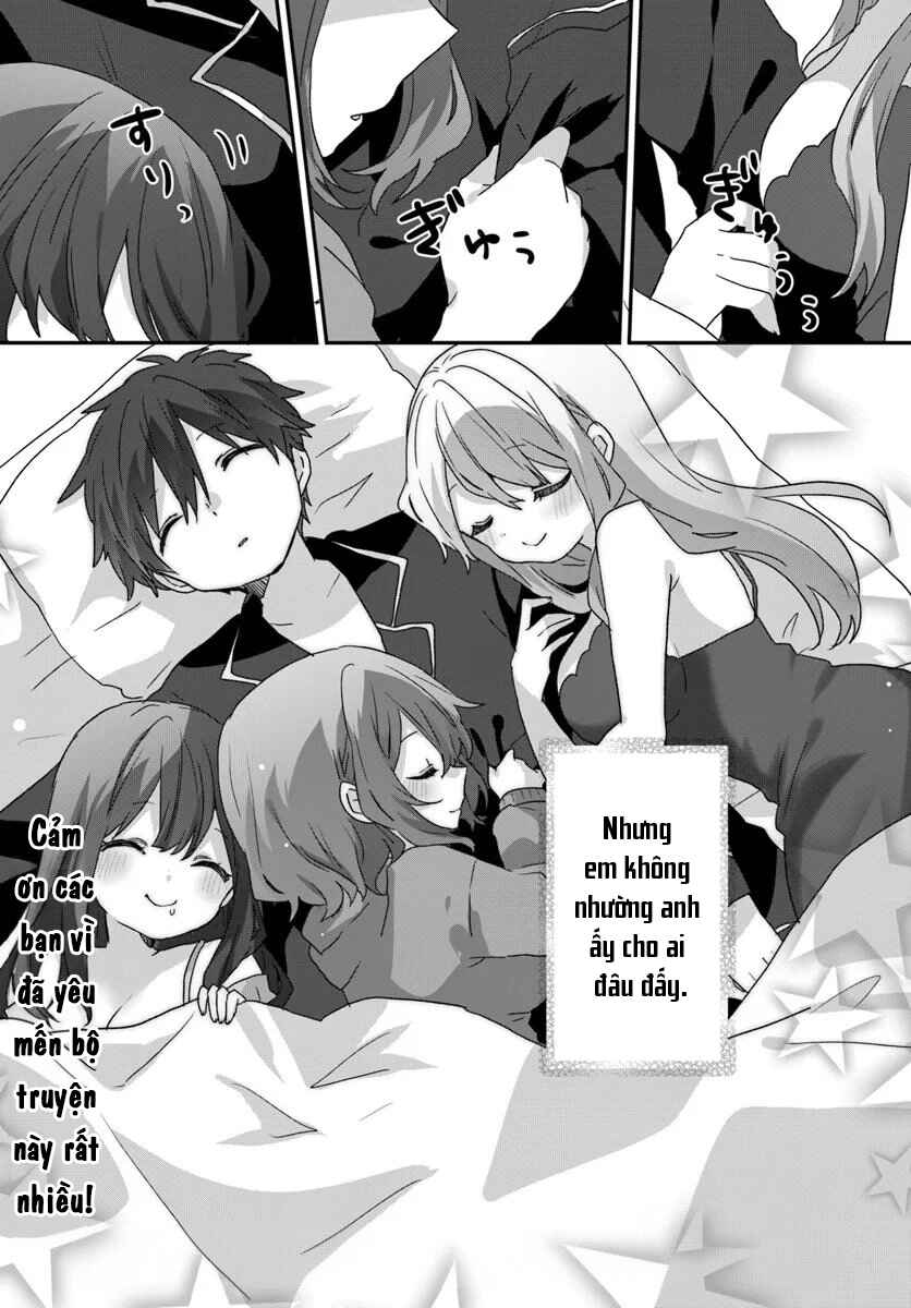 Daigaku Nyuugakuji Kara Uwasa Sareteita Bishoujo San Shimai, Ikiwakareteita Gimai Datta. Chapter 11 - Page 32