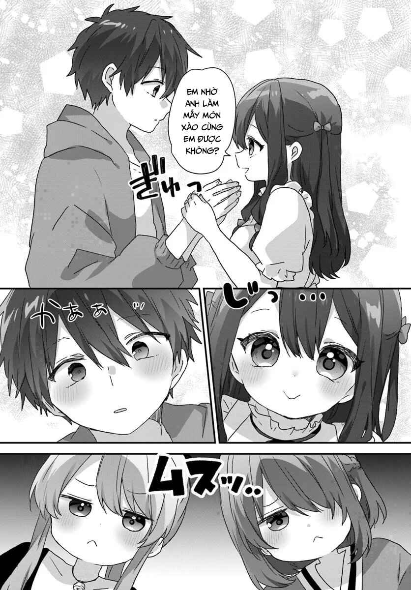 Daigaku Nyuugakuji Kara Uwasa Sareteita Bishoujo San Shimai, Ikiwakareteita Gimai Datta. Chapter 11 - Page 8