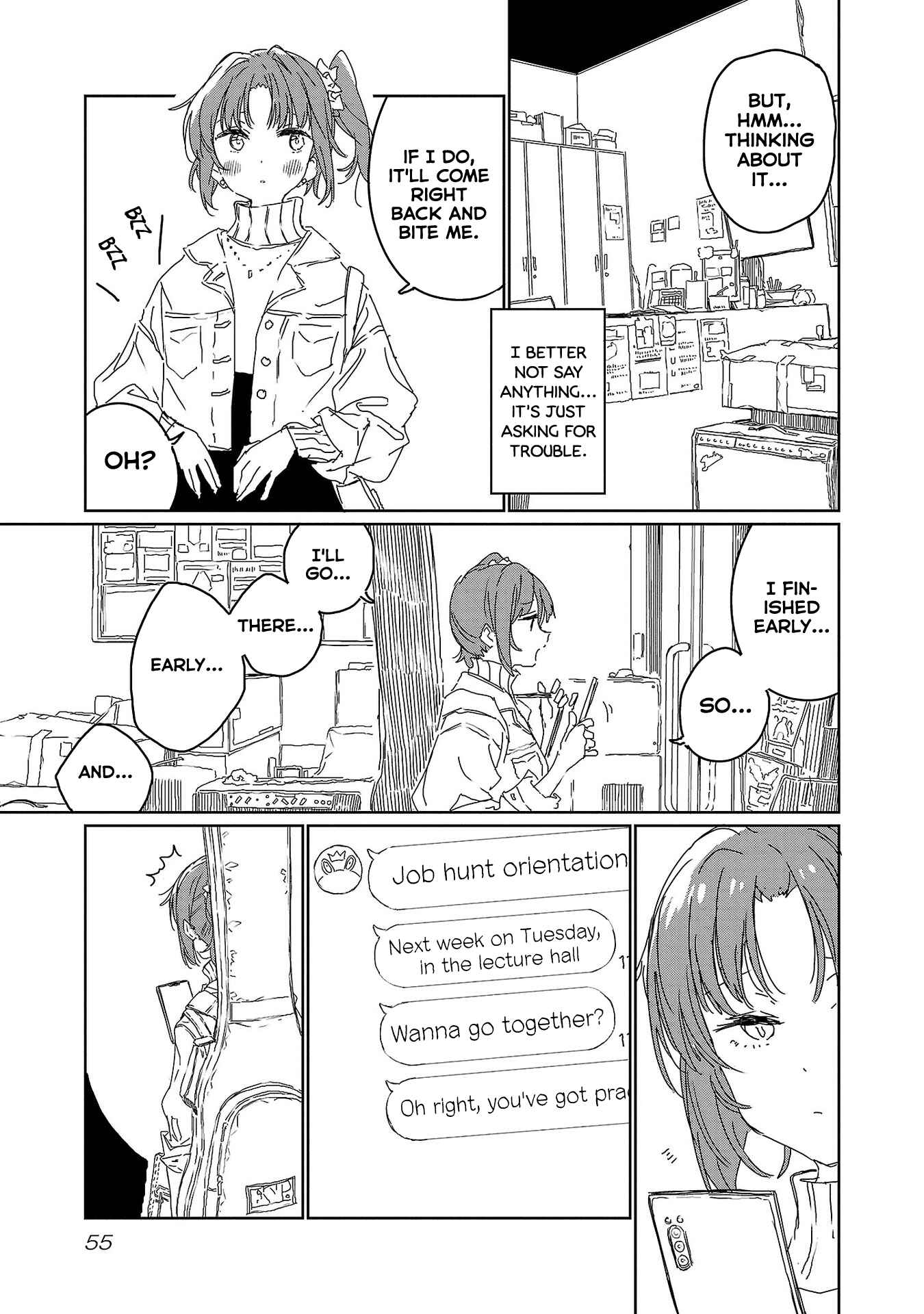 Kamiina Botan, Yoeru Sugata wa Yuri no Hana Chapter 22 - Page 3