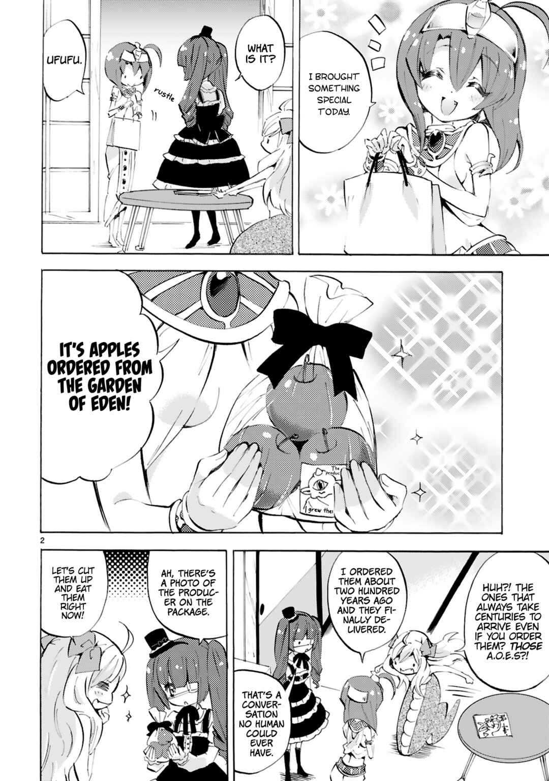 Jashin-chan Dropkick Chapter 98 - Page 2