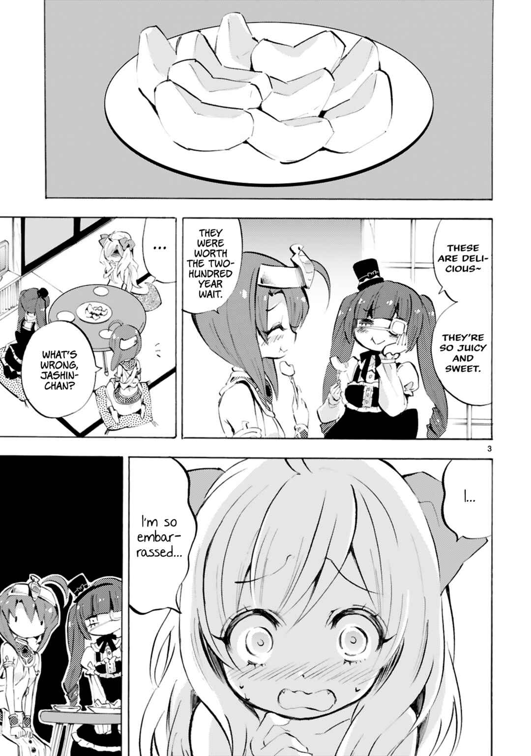 Jashin-chan Dropkick Chapter 98 - Page 3