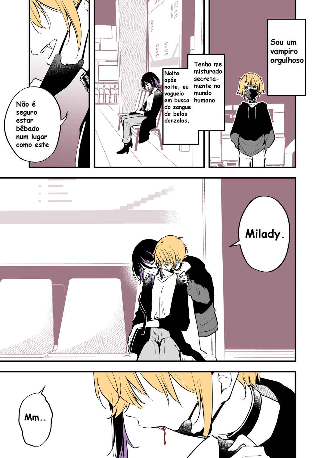 Shota Kyuuketsuki to Onee-san Chapter 1 - Page 1