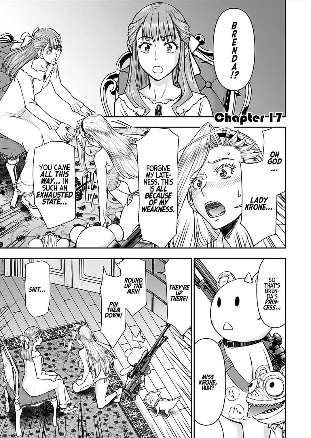 Isekai Sniper wa Onna Senshi no Mofumofu Aigan Doubutsu Chapter 17 - Page 2