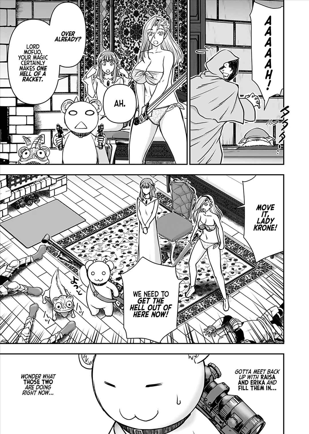 Isekai Sniper wa Onna Senshi no Mofumofu Aigan Doubutsu Chapter 17 - Page 21