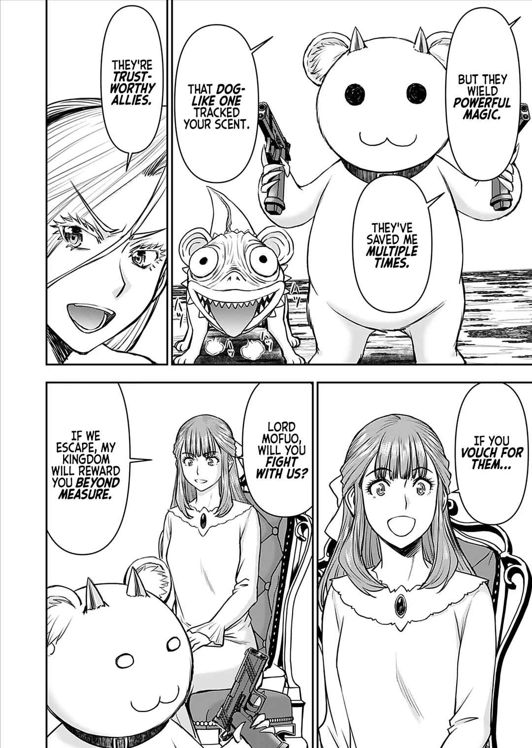 Isekai Sniper wa Onna Senshi no Mofumofu Aigan Doubutsu Chapter 17 - Page 6