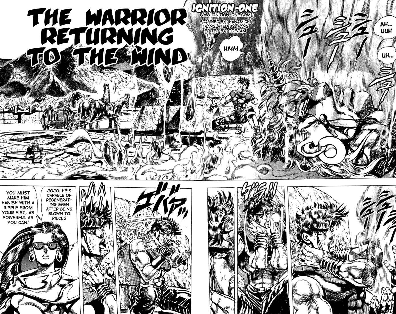 JoJo no Kimyou na Bouken: Part 2 - Sentou Chouryuu Chapter 60 - Page 2