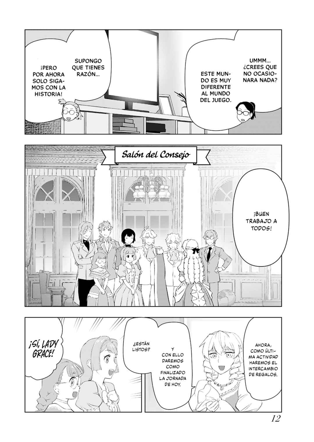 Akuyaku Reijou Tensei Ojisan Chapter 47 - Page 13