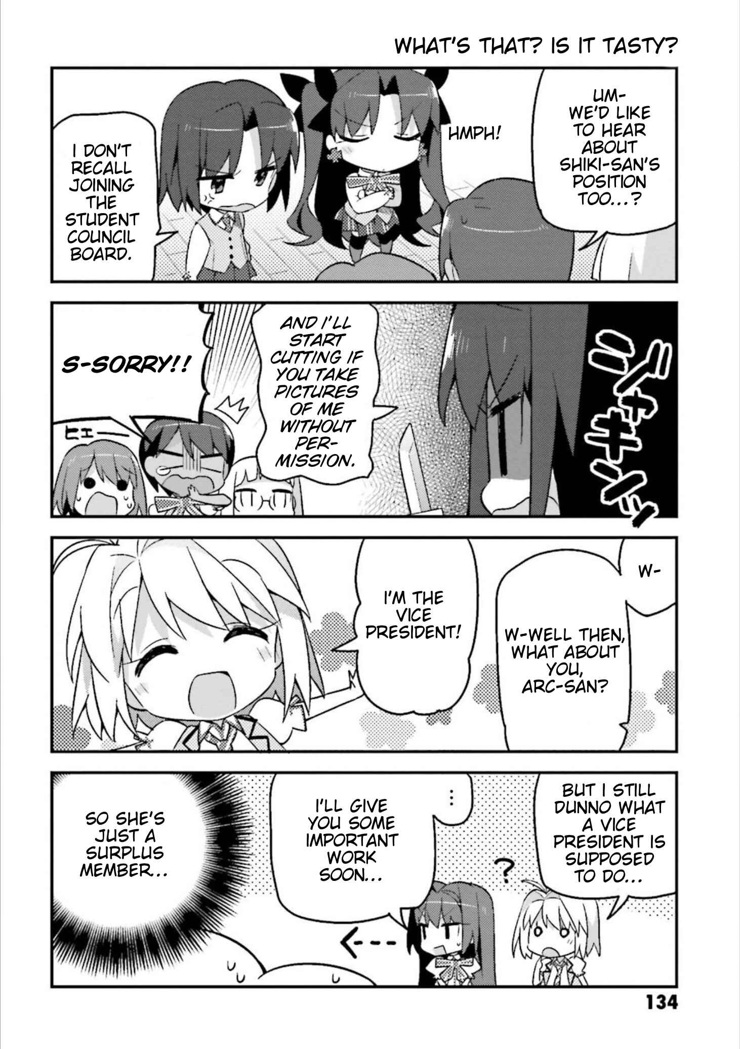 Type-Moon Gakuen - Chibi Chuki! Chapter 7.5 - Page 5