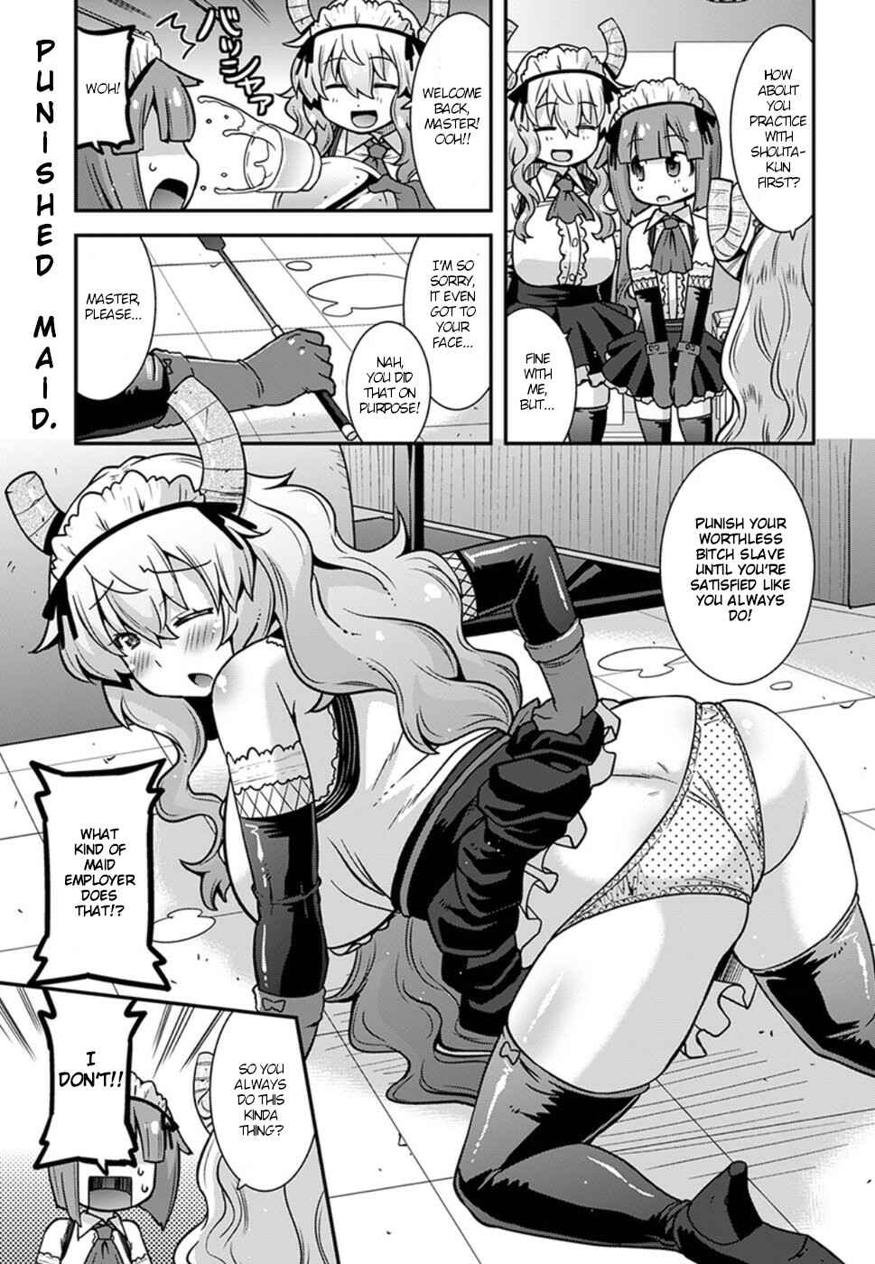 Kobayashi-san Chi no Maid Dragon - Lucoa wa Boku no ×× Desu Chapter 4 - Page 7