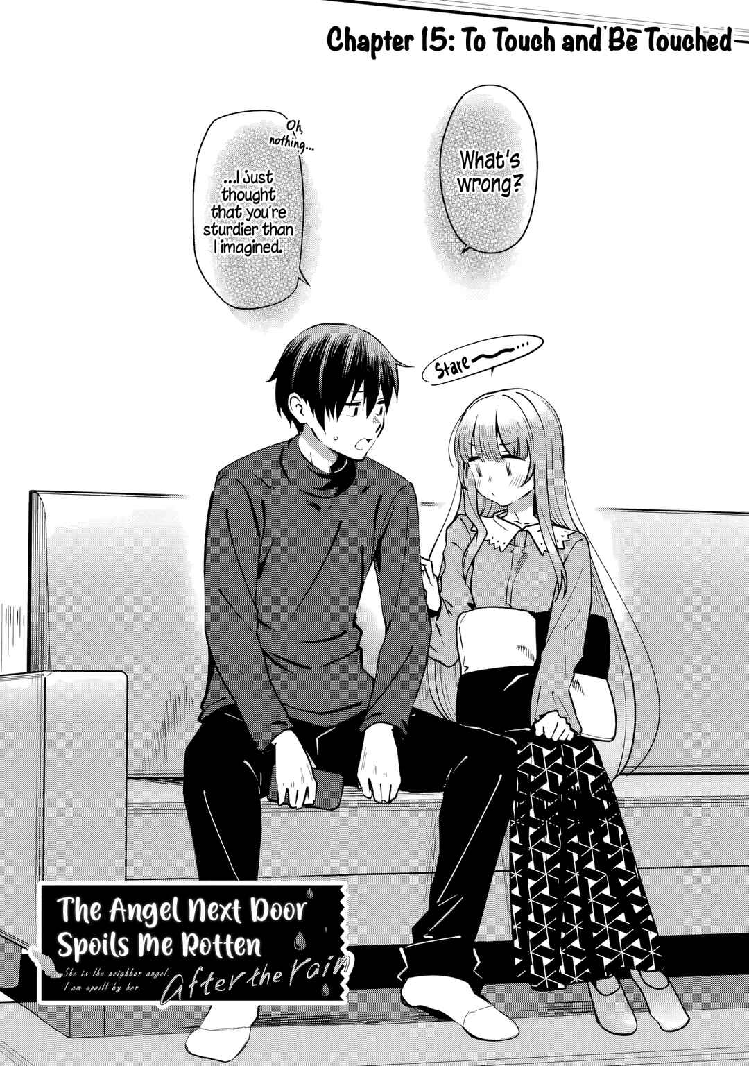 Otonari no Tenshi-sama ni Itsunomanika Dame Ningen ni Sareteita Ken: after the rain Chapter 15 - Page 2