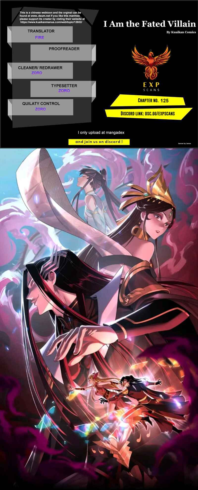 I Am the Fated Villain Chapter 125 - Page 1