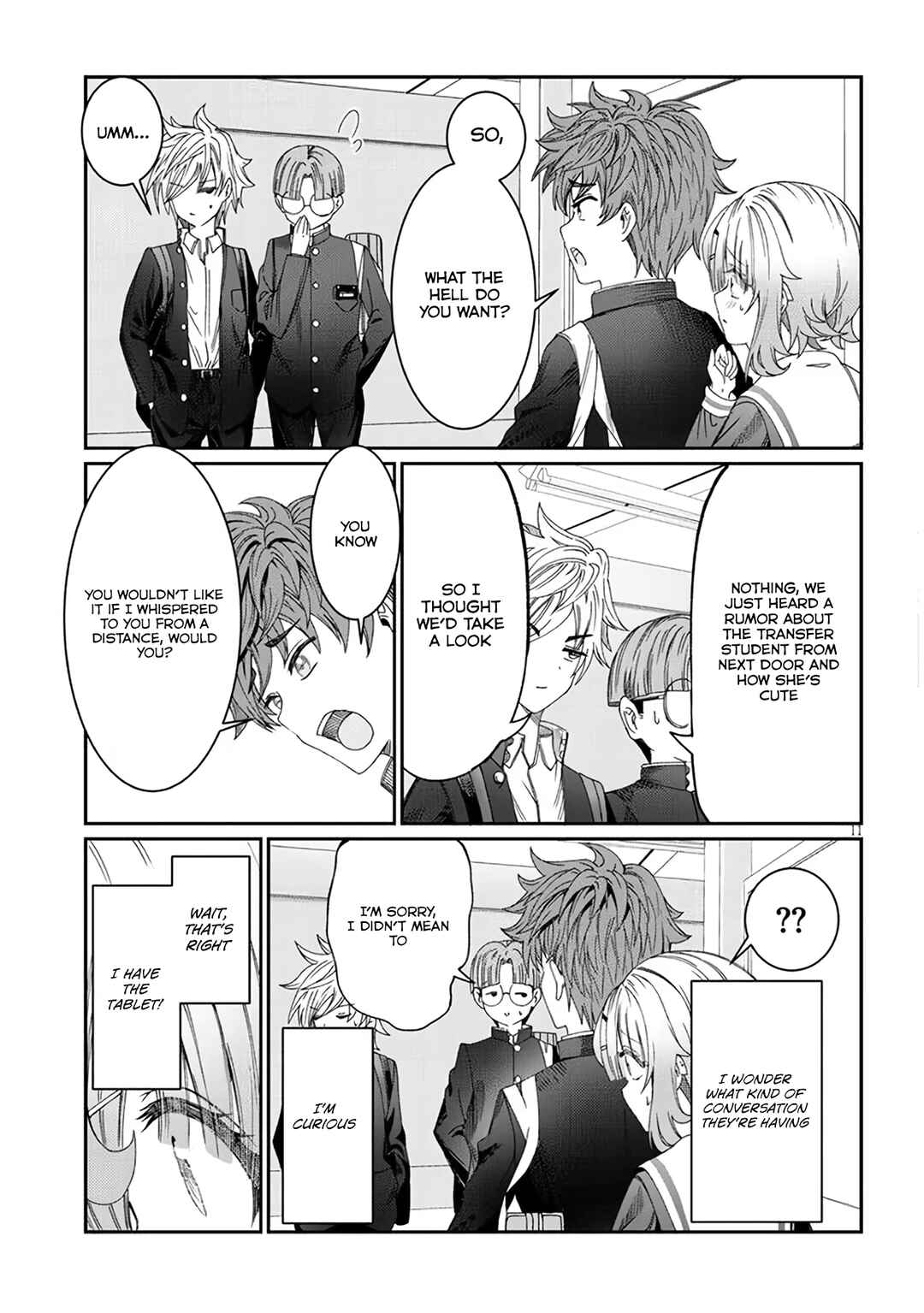 Kimi wa Yakamashi Tojite yo Kuchi wo! Chapter 6 - Page 11