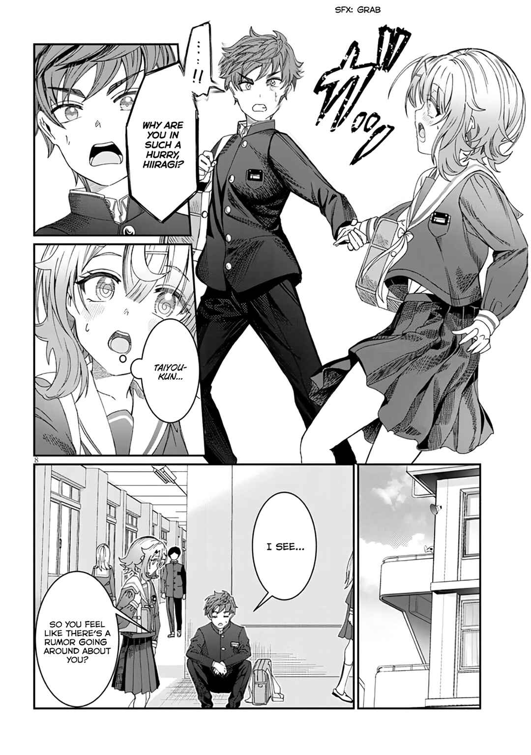 Kimi wa Yakamashi Tojite yo Kuchi wo! Chapter 6 - Page 8