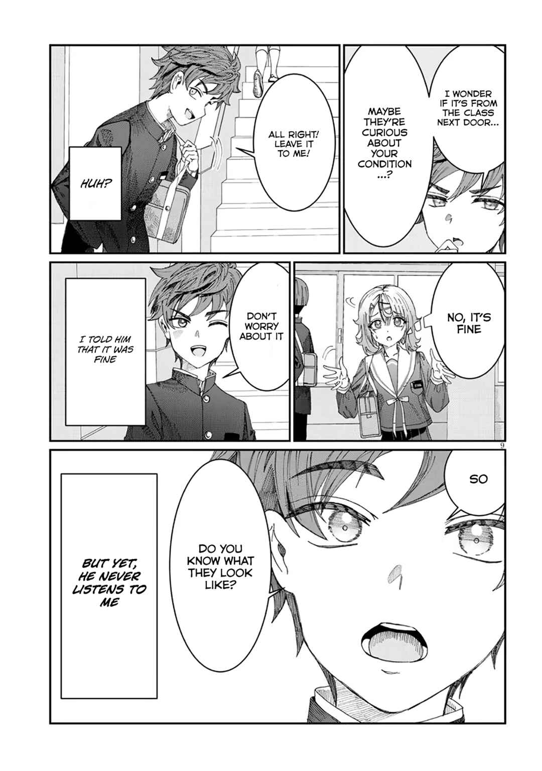 Kimi wa Yakamashi Tojite yo Kuchi wo! Chapter 6 - Page 9