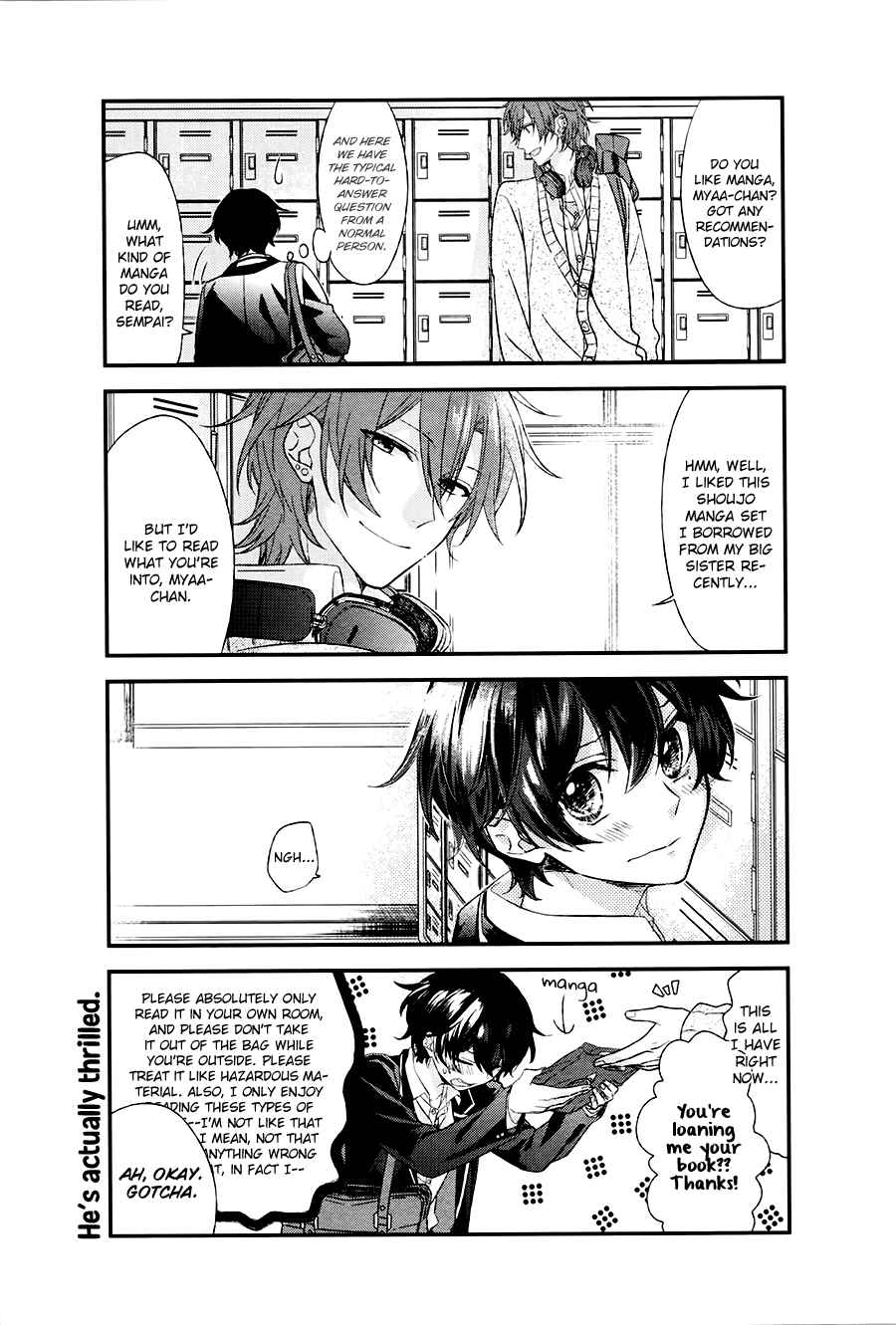 Sasaki to Miyano Chapter 1 - Page 15