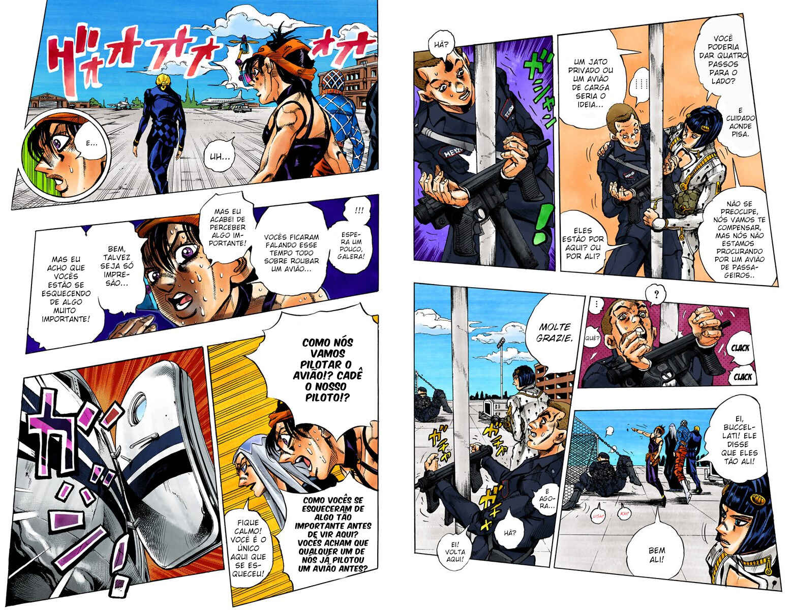 JoJo no Kimyou na Bouken: Part 5 - Ougon no Kaze Color-ban Chapter 93 - Page 3